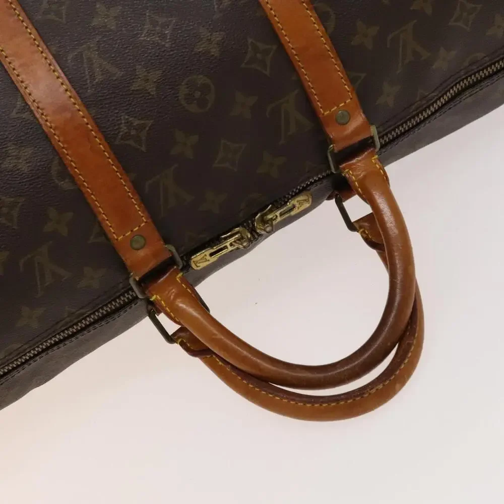 LOUIS VUITTON Monogram Keepall Bandouliere 50 Boston Bag M41416